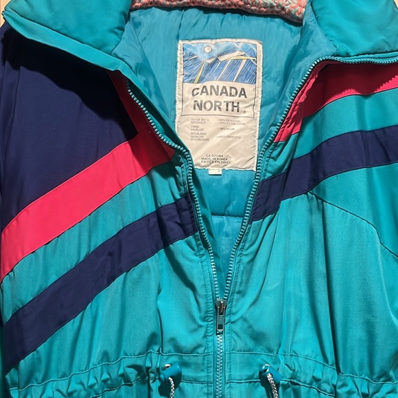 Vintage Retro winter jacket - Picture 3 of 10